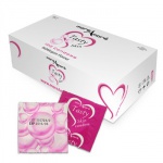 SexShop - Słodkie prezerwatywy MoreAmore Condom Tasty Skin Bubblegum 50 sztuk - online