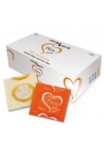 SexShop - Waniliowe prezerwatywy MoreAmore Condom Tasty Skin Vanilla 50 sztuk - online