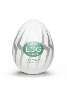 SexShop - TENGA Masturbator - Jajko Egg Thunder (1 sztuka) - online