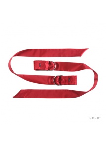 SexShop - Lelo Boa Pleasure Ties – Szarfa do wiązania czerwona - online