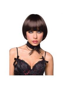 SexShop - Peruka Pleasure Wigs - model Celine Wig Brown - online