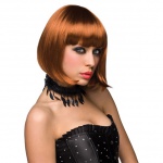 SexShop - Peruka Pleasure Wigs - model Cici Wig Red - online