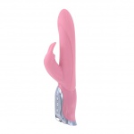 SexShop - Wibrator ze stymulatorem łechtaczki - Vibe Therapy Serenity różowy - online