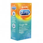 SexShop - Prezerwatywy stymulujące - Durex Tingle Me Condoms 12 szt - online