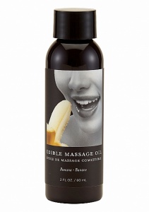 Bananowy jadalny olejek do masażu - 2oz / 60ml - MSE210 - Banana Edible Massage Oil - 2oz / 60ml