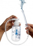 Butelka do lewatywy z pompką i dyszą - Pump Action Enema Bottle Nozzle - Przezroczysta AF535