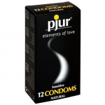 SexShop - Cienkie prezerwatywy Sensitive Condoms 12 sztuk - online