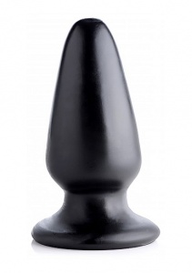 Gigantor XXXL Stożkowy korek analny - czarny AF837 - Gigantor XXXL Tapered Butt Plug - Black
