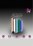 Jessi - 10-funkcyjny dyskretny mini wibrator - Rose Gold - MA330-RG