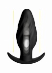 Korek analny 7X Swirled Thumping - Spiralne Uderzenie - czarny AG290 - 7X Swirled Thumping Anal Plug - Black