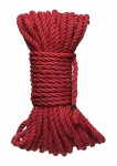 Lina Do Wiązania - 6mm Hemp Bondage Rope - 15m Red - czerwona 2404-58-CD