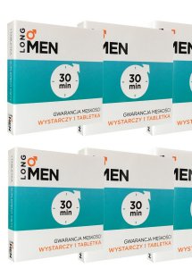 Sexshop - Najszybsza tabletka na erekcję i potencję -  Long Men - 10 sztuk - online