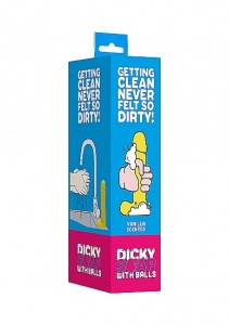 MYDEŁKO w kształcie penisa - Dicky Soap With Balls - Vanilla