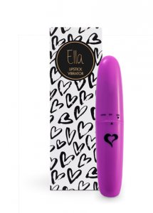 Sexshop - FeelzToys Ella Lipstick Vibrator  Fioletowy - Nieduży wibrator jak szminka - online