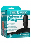 Vac-U-Lock Pasek z wtyczką na dildo - Black Universal Strap-On - 1010-16-BX