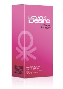 Sexshop - 50 ml - Perfumy z feromonami Love & Desire damskie - online