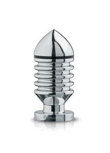 SexShop - Bipolarny Plug analny elektroseks z aluminium medycznego - Mystim Hector Helix Buttplug rozmiar L  - online