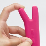 SexShop - Podwójny stymulator łechtaczki z elastyczną końcówką - Crave Duet Flex Vibrator  Różowy - online