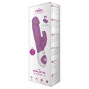 Sexshop - The Rabbit Company The Realistic Rabbit  Fioletowy - Realistyczny wibrator ze stymulatorem - online