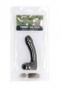 Stymulator analny Tommy Soldier - czarny ARM30B - Black
