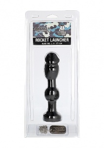Stymulator analny Wyrzutnia rakiet -  AIR20B - Rocket Launcher - Black