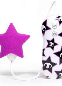 Sexshop - Tokidoki Silicone Pink Star Clitoral Vibrator  - Stymulator łechtaczki kolorowy - online