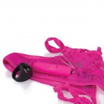 SexShop - Stymulujące majteczki damskie zdalnie sterowane - The Screaming O Remote Control Panty Różowy - online