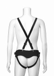 Mocna Uprząż do Strap-On Vac-U-Lock -1090-51-BX - Chest and Suspender Harness With Plug - Black 