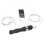SexShop - Wibrator muzyczny Naughtibod - iPod Vibrator czarny - online