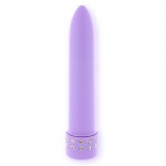 SexShop - Wibrator z diamentami - Diamond Silk Vibe Purple  - online