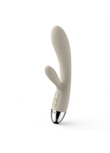 SexShop - Wibrator ze stymulatorem - Svakom Alice Rabbit Vibrator Khaki - online
