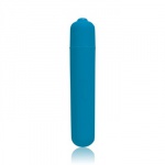 SexShop - Wibrująca mini pałeczka rozkoszy Extended Breeze PowerBullet niebieski - online