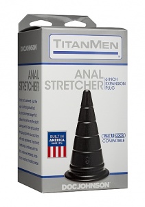 Stożkowa Wtyczka Analna - Anal Stretcher Plug - 6 Inch  - 3202-05-BX