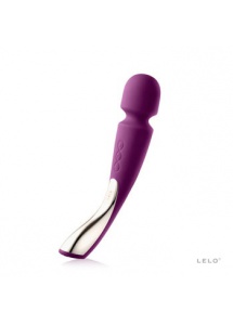 SexShop - Wodoodporny masażer Lelo - Smart Wand Masager Medium Plum fioletowy średni - online