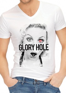 ZABAWNA KOSZULKA męska Glory Hole - Funny Shirts - Glory Hole - S-M-L-XL-2XL