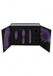 ZESTAW Kit #4 WIBRATOR z wymiennymi nakładkami - Kit #4 - Purple