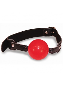 SexShop - S&M Solid Red Ball Gag – Knebel czerwony - online