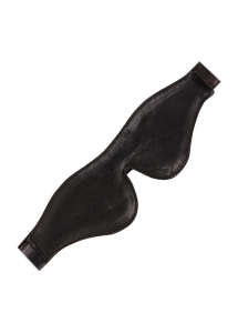 SexShop - Sportsheets Leather Blindfold Black - Skórzana maska na oczy - online