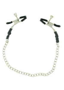 SexShop - Nipple Clamps Chain – Zaciski na sutki z łańcuszkiem - online