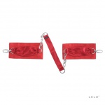 SexShop - Lelo Sutra Chainlink Cuffs – Ekskluzywne kajdanki z łańcuszkiem czerwone - online