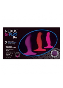SexShop - Zestaw trzech masażerów prostaty i puktu G - Nexus G-Play Trio - online