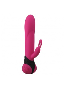 SexShop - Wibrator ze stymulatorem łechtaki - Adrien Lastic - Bonnie & Clyde Vibrator Pink - online