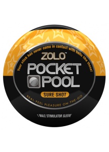 SexShop - Masturbator podręczny - Zolo Pocket Pool Pure Shot - online