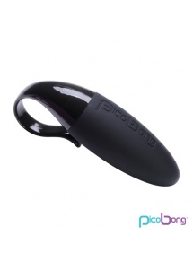 SexShop - Wibrator z pierścieniem na palce - PicoBong Koa czarny - online