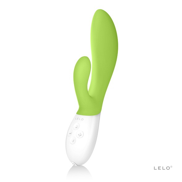 SexShop - Wibrator ze stymulatorem - Lelo Ina 2 Vibrator zielony - online