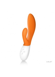 SexShop - Wibrator ze stymulatorem - Lelo Ina 2 Vibrator pomarańczowy - online
