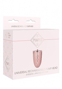 AKCESORIA ładowana pompka  - Universal Rechargable Pump Head - Pink