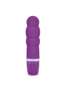 SexShop - B Swish bcute Classic Pearl – Uroczy wibrator z fałdkami  fioletowy - online