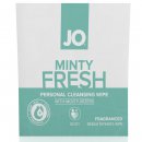 Sexshop - System JO Wipes Minty Fresh Fragranced Miętowe 1szt  - Chusteczki do higieny intymnej - online
