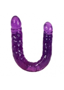 SexShop - Podwójne dildo przezroczyste -  Jelly Double Dong - online